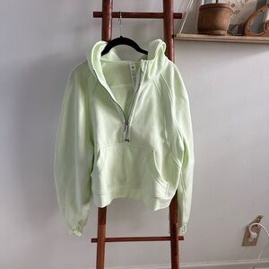 Scuba Oversized Half-Zip Hoodie